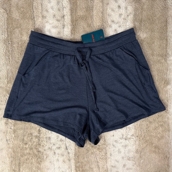 TOMMY JOHN Women’s Second Skin Lounge Short in Dress Blues Heather Size S - Picture 3 of 12